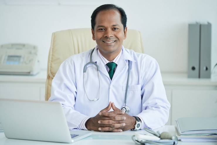 Indian Senior Doctor