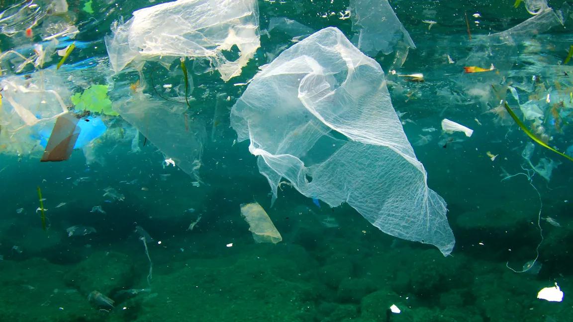 plastic pollution in Ocean